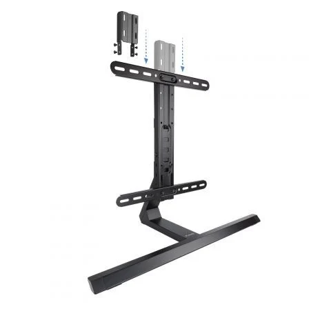 Tooq Soporte Mesa DB3265F para Pantallas de 32 a 65 Pulgadas, Aluminio Negro, VESA hasta 400x400, Carga 40kg Tooq Soporte Mesa DB3265F para Pantallas de 32 a 65 Pulgadas, Aluminio Negro, VESA hasta 400x400, Carga 40kg